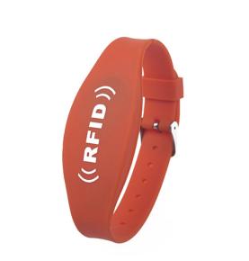 rfid silikonový náramek ID IC dvoufrekvenční kompozitní náramek karta NFC fitness voděodolný náramek náramek z vodního parku
