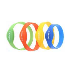 RFID silikonový oválný náramek