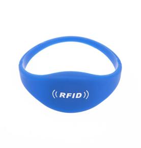 RFID silikonový zploštělý náramek