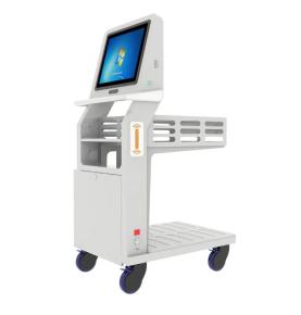 Počítací vozík pro kontrolu inventáře knihovny RFID