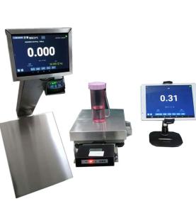 Inteligentní elektronická váha RFID 60kg může být připojena k počítačové váze s dotykovým displejem multifunkční elektronické váhy IoT