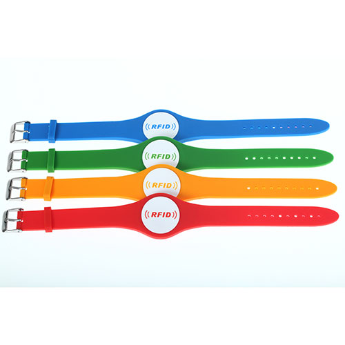 Přizpůsobený náramek RFID náramek z měkké pryže z PVC 3
