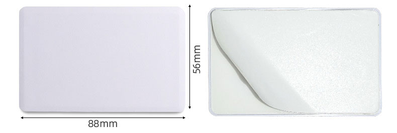 rfid ultra-vysokofrekvenční keramická karta 6B parkoviště vozidla ISO18000-6C/6B štítek odolný proti neoprávněné manipulaci s kartou