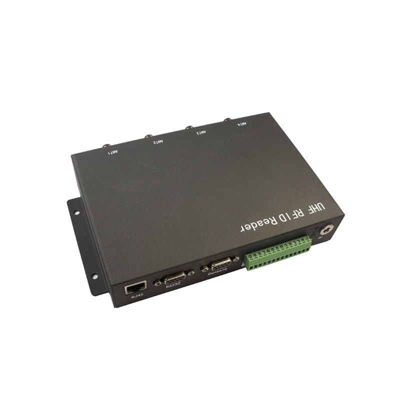 Vysoce výkonná čtyřportová UHF RFID průmyslová čtečka 5 TCP/IP protokol Modbus 2RS48