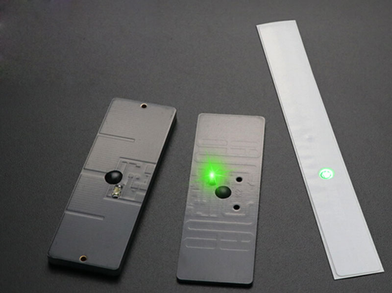 rfid svítící elektronický štítek ultra vysokofrekvenční UHF a pasivní LED anti-vyhledání objektů