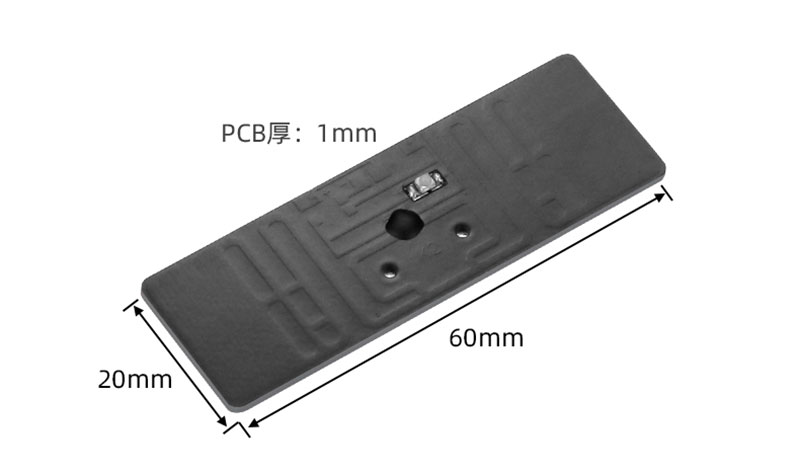 rfid svítící elektronický štítek ultra vysokofrekvenční poziční UHF a anti-metal pasivní LED světlo