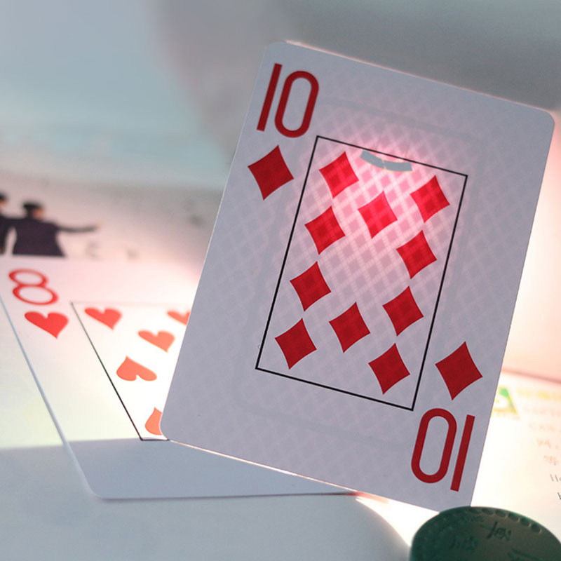Výrobce pokerových karet RFID s čipem ICODESLIX> magická hrací karta pokeru s RFID čipem NFC